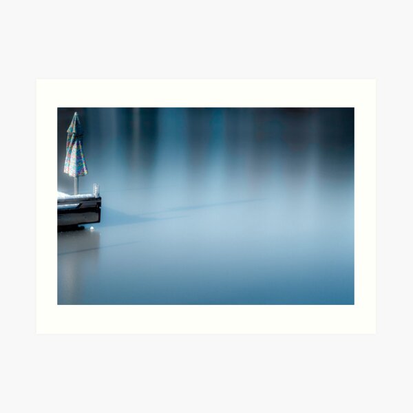 Winter at the Beach Art Print