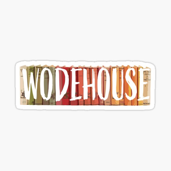Wodehouse First Editions Sticker