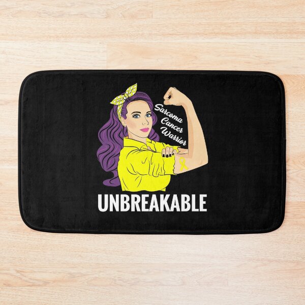 Item preview, Sarcoma Cancer Warrior Unbreakable Awareness designed and sold by ZNOVANNA.