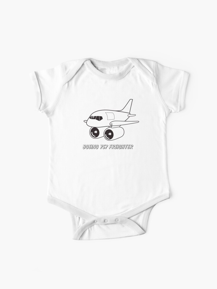 Boeing 757 Freighter Baby One Piece By Thepilotshack Redbubble