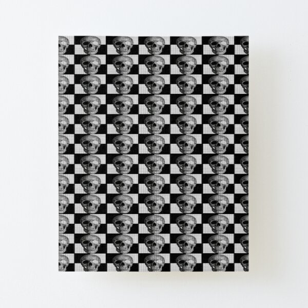 Multi Skulls Canvas Mounted Print