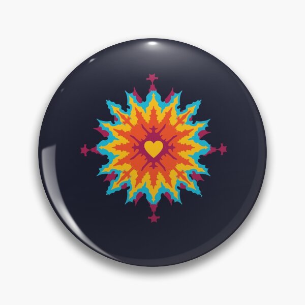 Item preview, Fractal colorful heart designed and sold by DerSenat.