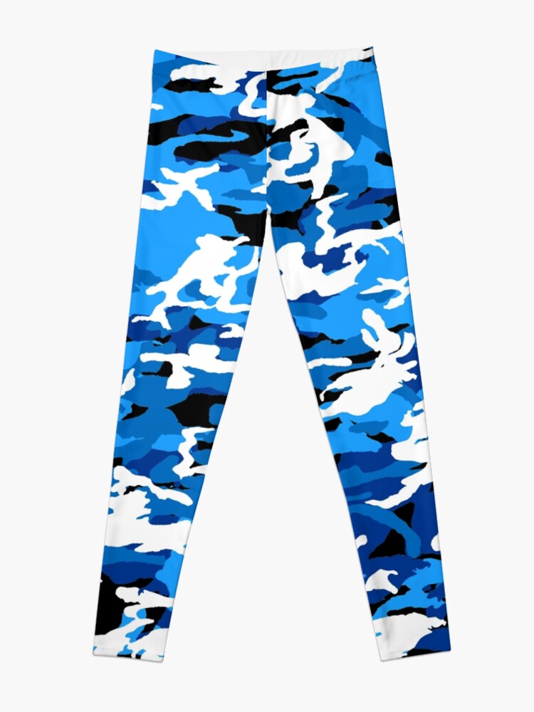 Alternate view of Camo Blue Leggings