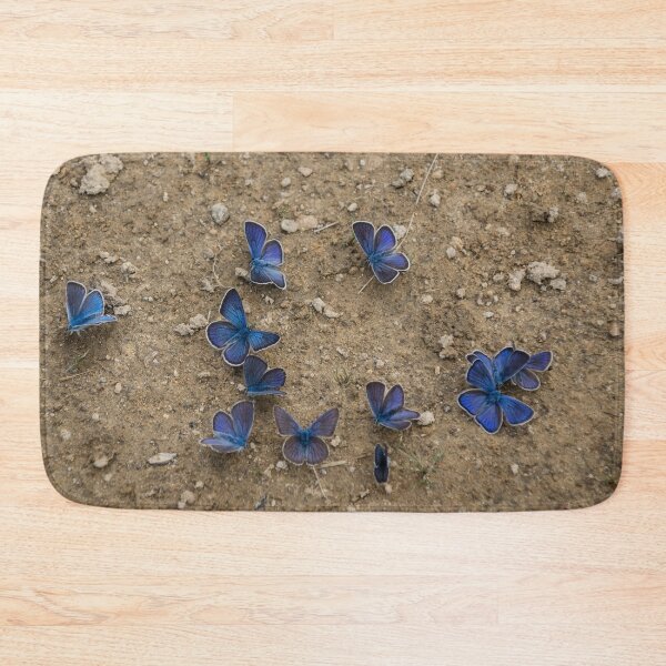 Item preview, Enchanting Butterflies - Soft Blue Sapphires on the Ground designed and sold by Georgia Mizuleva.