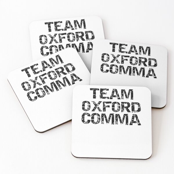 Item preview, Funny Team Oxford Comma English Literature Teacher Quote designed and sold by TNDesignStudio.