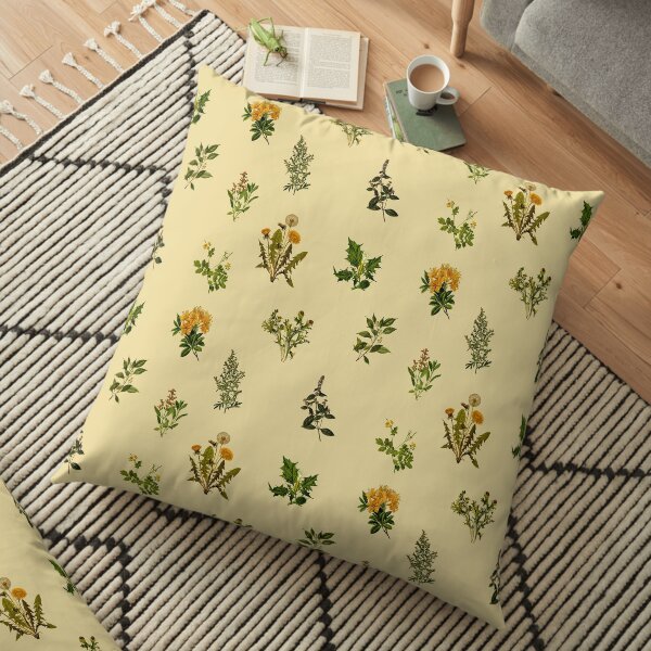 Vintage Botanical pack Floor Pillow