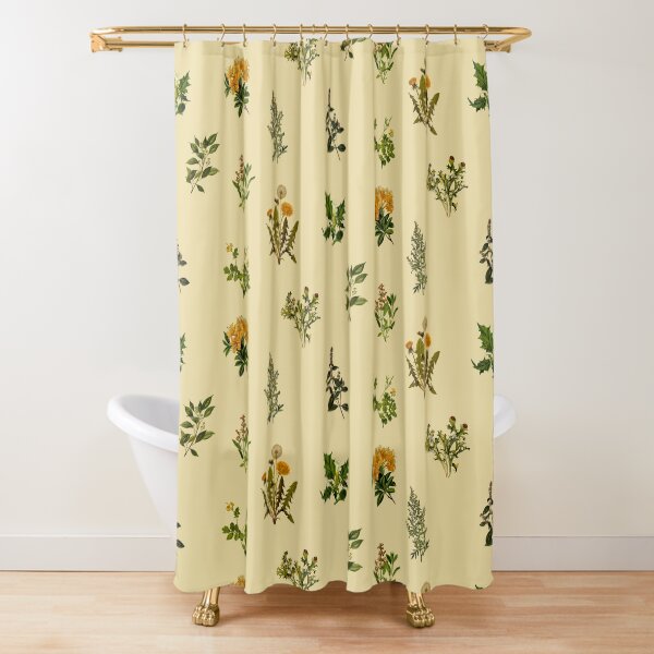 Vintage Botanical pack Shower Curtain