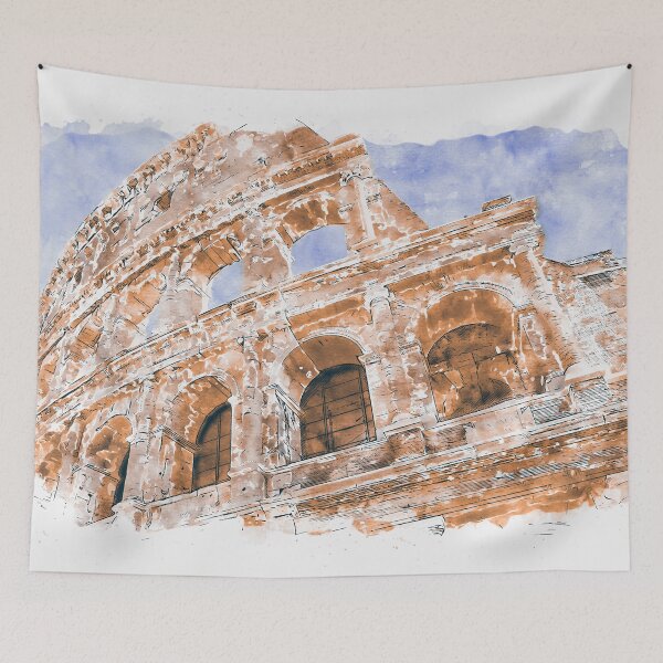 Item preview, Colosseum, Rome designed and sold by AM FineArtPrints.