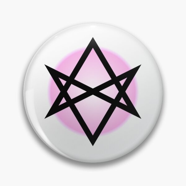 Item preview, Pink Unicursal Hexagram designed and sold by QCuLT.
