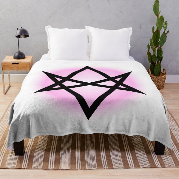 Item preview, Pink Unicursal Hexagram designed and sold by QCuLT.
