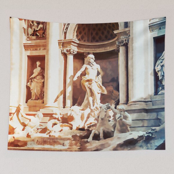 Item preview, Trevi Fountain designed and sold by AM FineArtPrints.