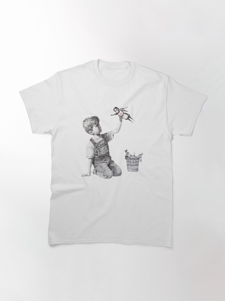 Alternate view of Game Changer - Banksy Classic T-Shirt