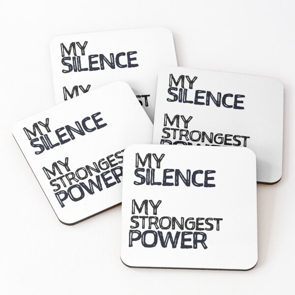 Item preview, My silence my power designed and sold by Kajusmcr.
