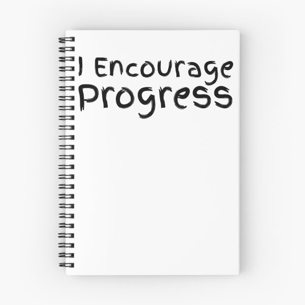 Item preview, Cute I Encourage Progress Teaching Quote designed and sold by TNDesignStudio.