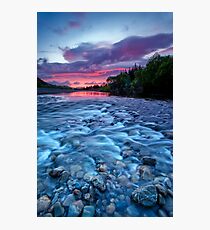 River run dawn Photographic Print