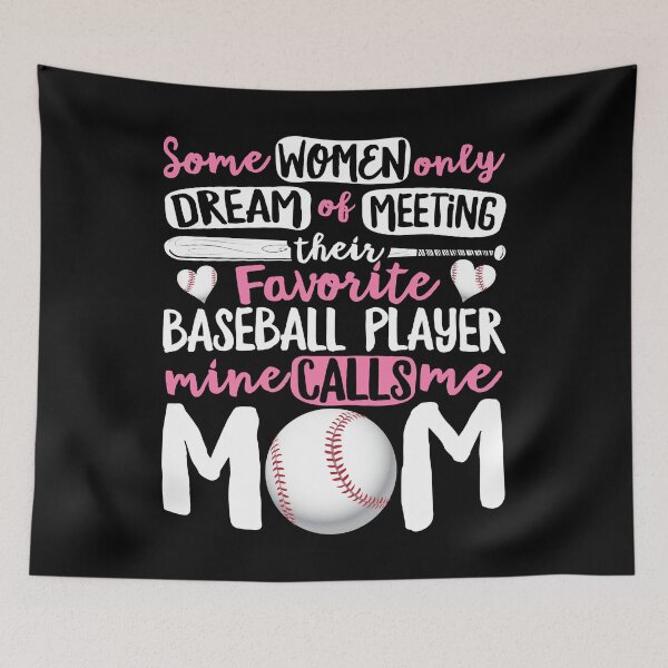 Item preview, Some Women Only Dream of Meeting Their Favorite Baseball Player Shirt for Women Girls Mothers Day Gift designed and sold by LiqueGifts.