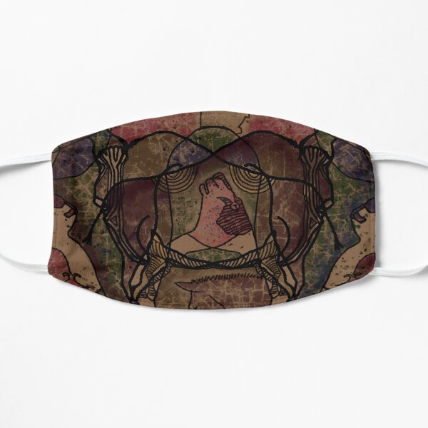 Digital Stone Age Collage 03: Chauvet Mask