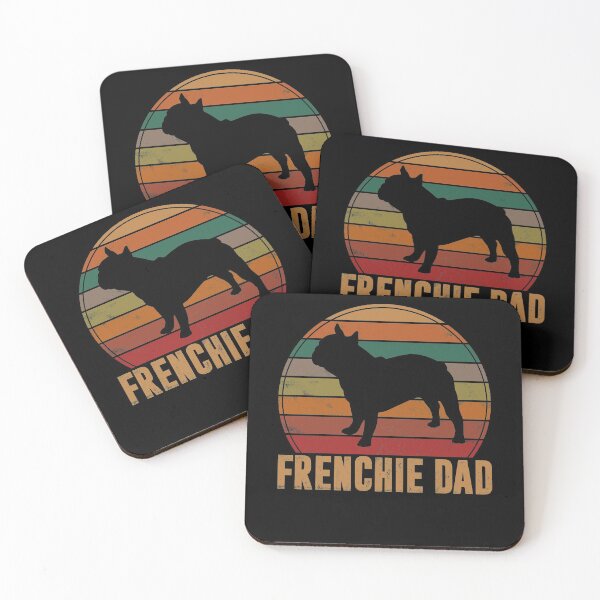 Item preview, Retro French Bulldog Dad Gift Dog Owner Pet Frenchie Father  designed and sold by Nikolaienko Artem.