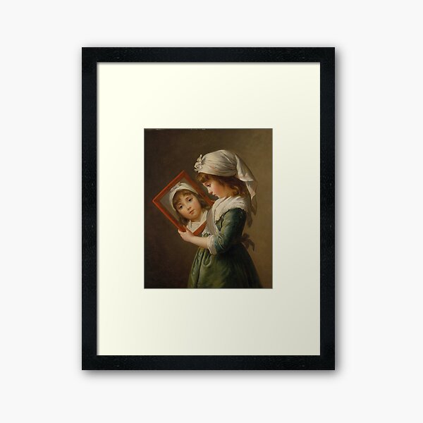 Item preview, Julie Le Brun (1780-1819) Looking in a Mirror designed and sold by Tizeru.
