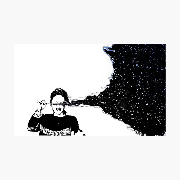Accross the universe Photographic Print