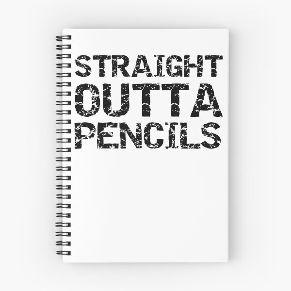Item preview, Funny Straight Outta Pencils Teaching Quote designed and sold by TNDesignStudio.