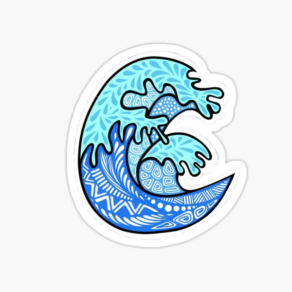 Item preview, The Big Wave  designed and sold by ArtByAliceNicole.
