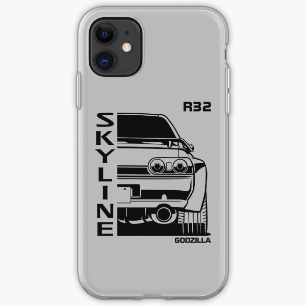 R32 Skyline GTR, Japanese Racecar, Godzilla Car, Car Lover, Car Guy, Car Fan, Car Enthusiast, Gearhead, Petrolhead, JDM Lover Gift iPhone Soft Case