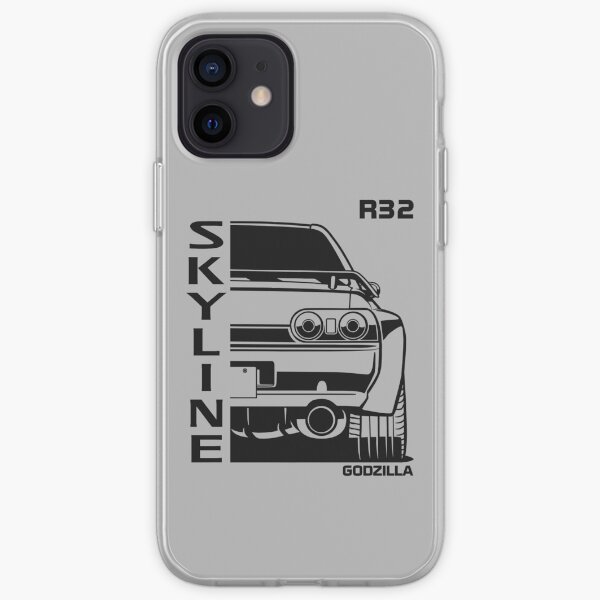 R32 Skyline GTR, Japanese Racecar, Godzilla Car, Car Lover, Car Guy, Car Fan, Car Enthusiast, Gearhead, Petrolhead, JDM Lover Gift iPhone Soft Case