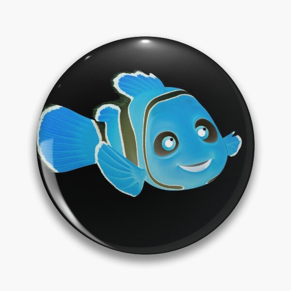 Item preview, Blue Animated Fish designed and sold by KNBS.