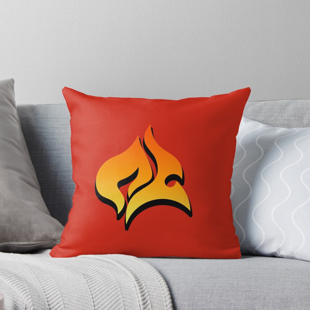 Item preview, Throw Pillow designed and sold by Fiestsaur.