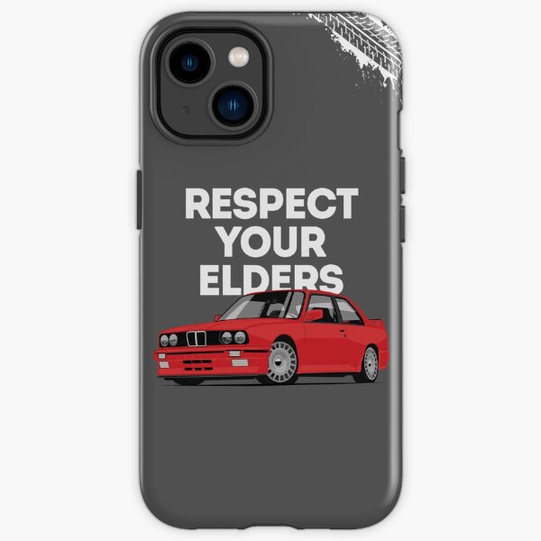 Respectez vos aînés E30, Coque antichoc iPhone