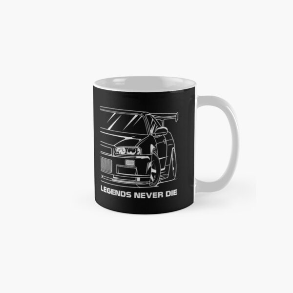 JDM Coffee Mug Legends Never Die Car Guy Gift Car Lover Mug 