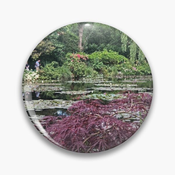 Item preview, Monet's Magical Pretty Pond with Maroon designed and sold by KazM.