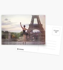 Ballet Dance in Paris Postcards