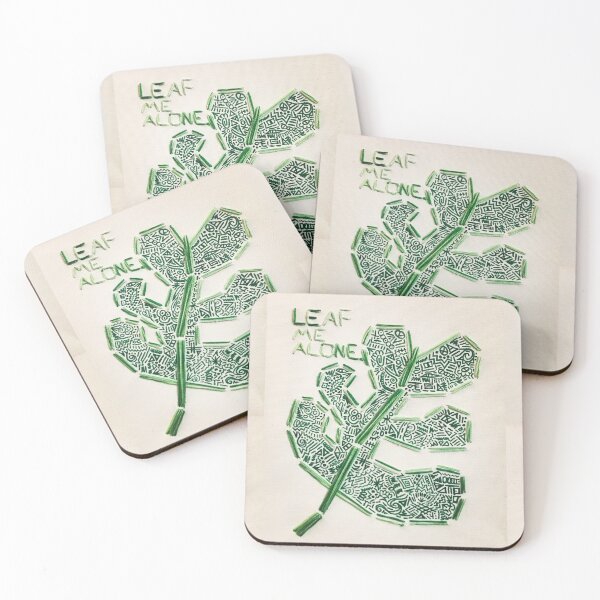 Item preview, Leaf Me Alone designed and sold by shirabrich.