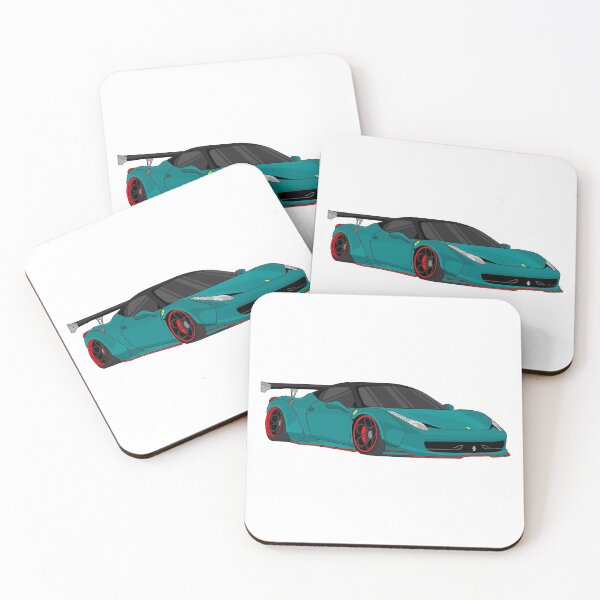 Item preview, Ferrari 458 (Teal) designed and sold by VenZolic.
