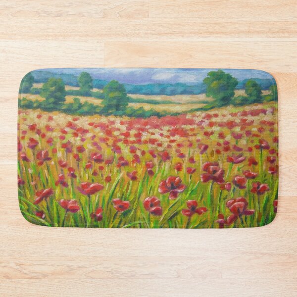 Item preview, field of poppies, poppies, field of poppies painting designed and sold by rrenchim.