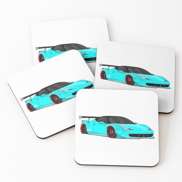 Item preview, Ferrari 458 (Turquoise) designed and sold by VenZolic.