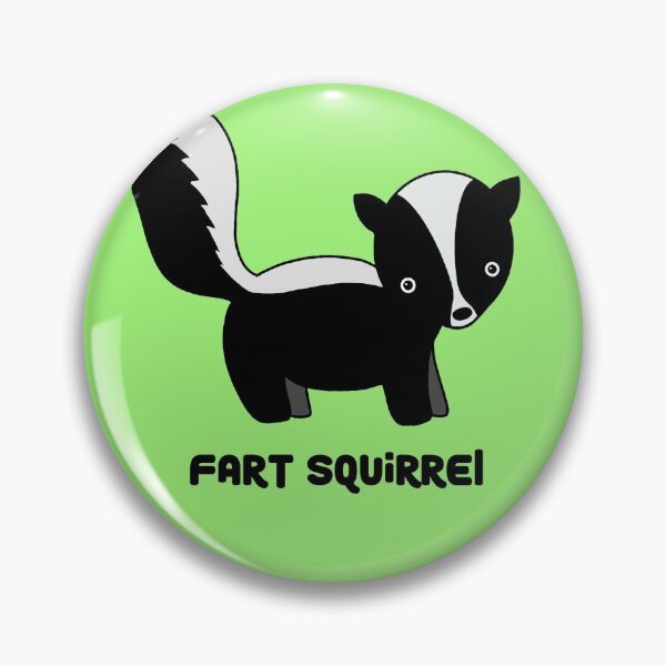 Item preview, Fart squirrel skunk designed and sold by Pickle-Lily.