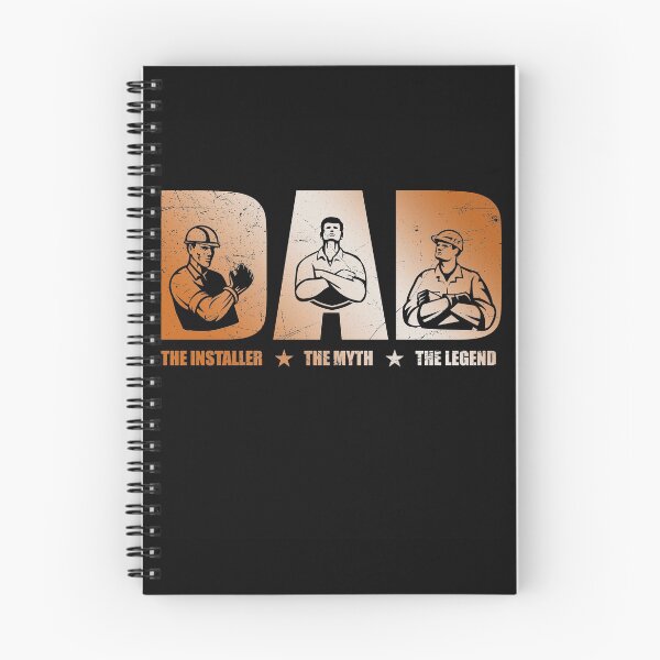 Item preview, Dad Installer -  The Installer The Myth The Legend Quote Design designed and sold by tantann.