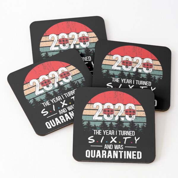 Item preview, Sixty  Birthday Gift Ideas Quarantined Funny The One Where I was Quarantined 2020 Distancing Social designed and sold by Dolphin Graphic.
