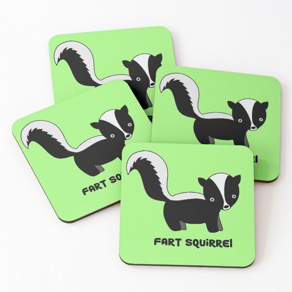 Item preview, Fart squirrel skunk designed and sold by Pickle-Lily.