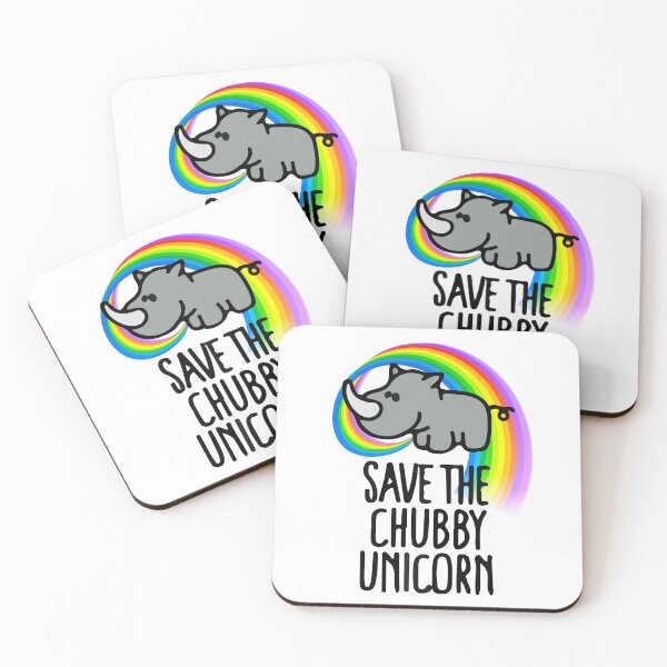 Item preview, Save the Chubby Unicorn designed and sold by inkstyl.