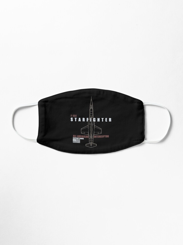 Alternate view of F-104 Starfighter Mask