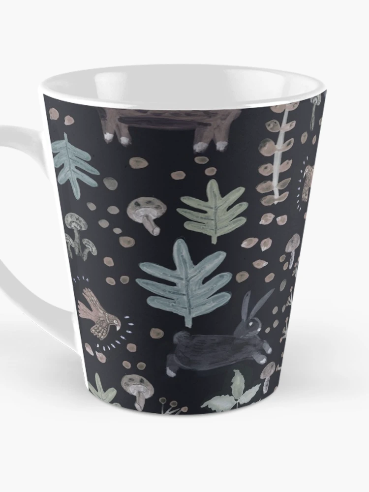 Thumbnail 3 of 4, Coffee Mug, Fall Nature Pattern designed and sold by elenor27.