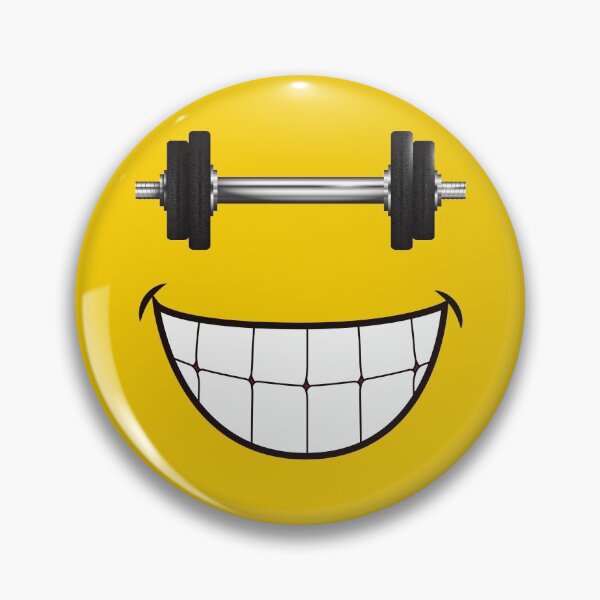Artikelvorschau, Bodybuilding, Fitness, Fitnessstudio, Gewichtheben Lächeln entworfen und verkauft von Combistudios.