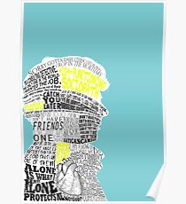 Sherlock Typography Art Poster