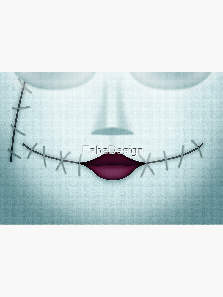 Sonrisa cosida de Sally de FabsDesign