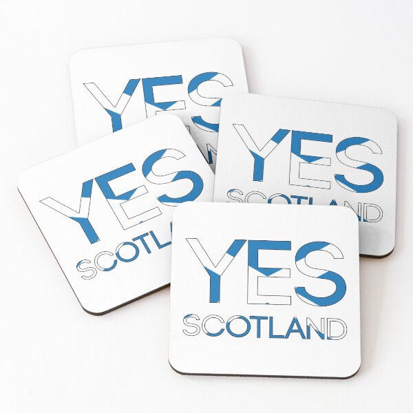 Item preview, YES SCOTLAND, Scottish Independence Saltire Flag Text Slogan designed and sold by MacPean.