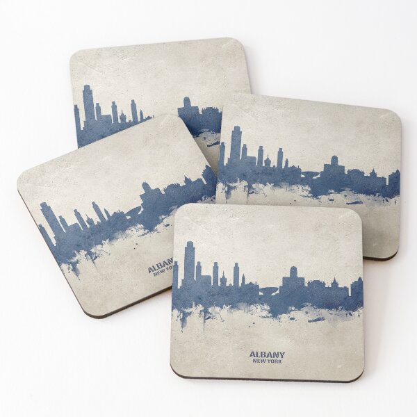 Item preview, Albany New York Skyline designed and sold by ArtPrints.